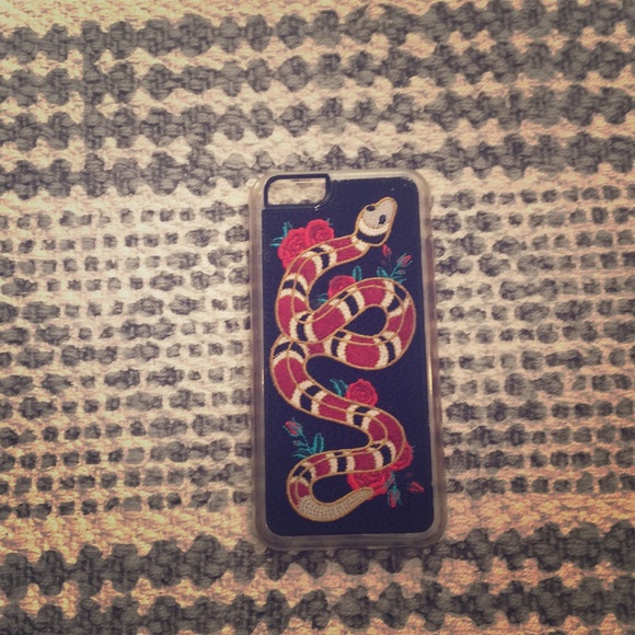 Free People Accessories - Zero Gravity iPhone Case Snake & Roses 6/6S